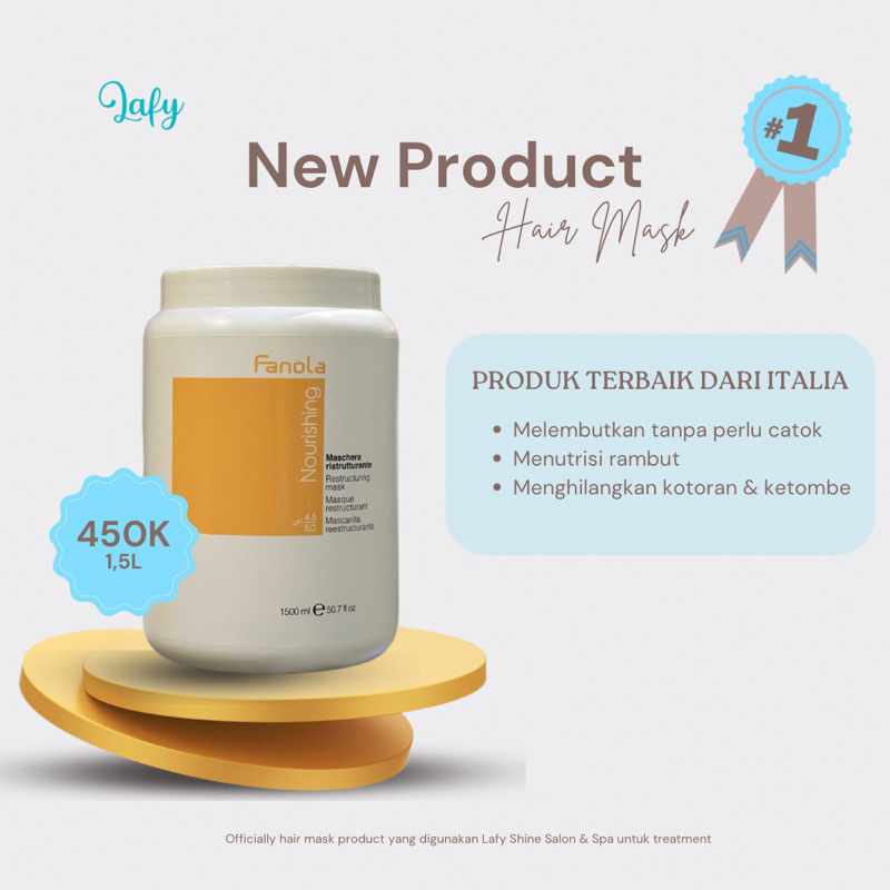 MASKER FANOLA 1500ML NOURISHING