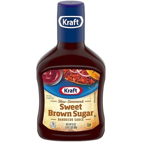 

Kraft BBQ Sauce Sweet Brown Sugar/ Barbecue Saus USA 510gr