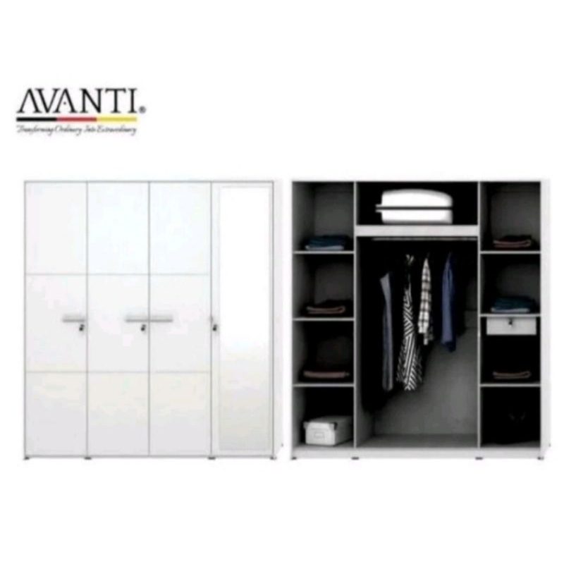 Lemaei Gantung 4 Pintu Avanti Madrid LP 401 Activ