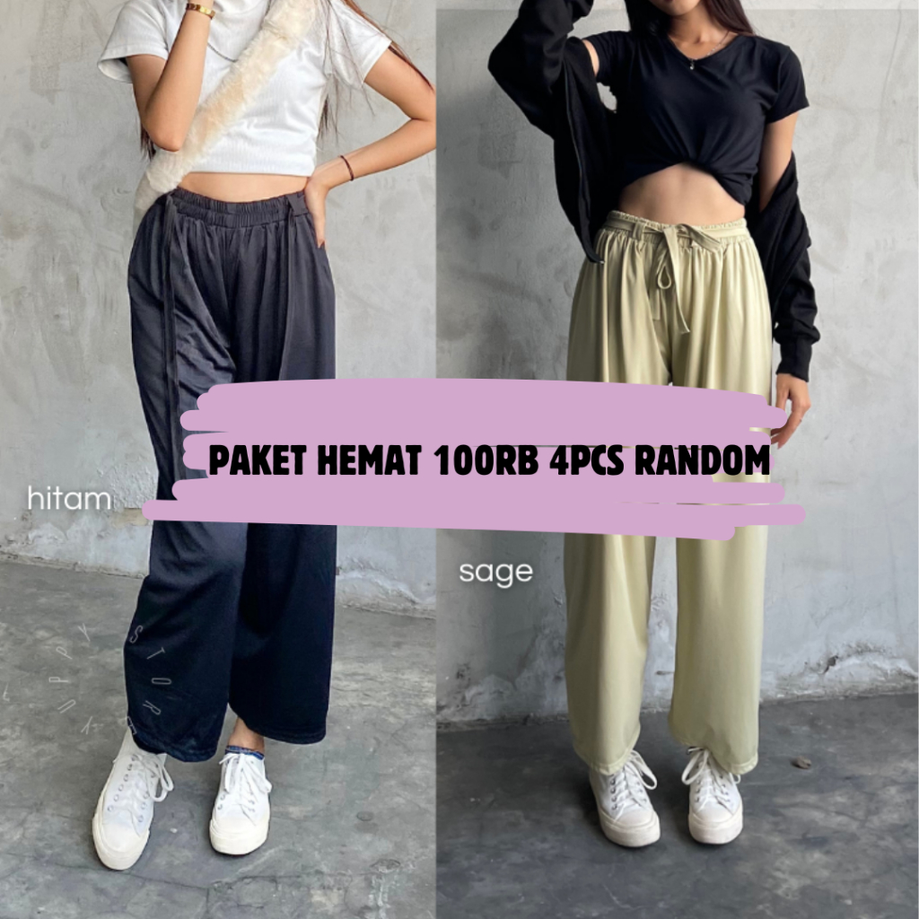 PAKET HEMAT 100RIBU 4PCS/ Paket usaha rumahan/ Paket usaha fashion/ pakaian wanita