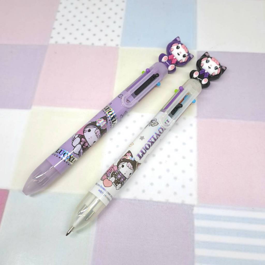 

Bolpen Odemei 6 Warna Fancy Karakter Kucing 3D Viral Lucu Aesthetic