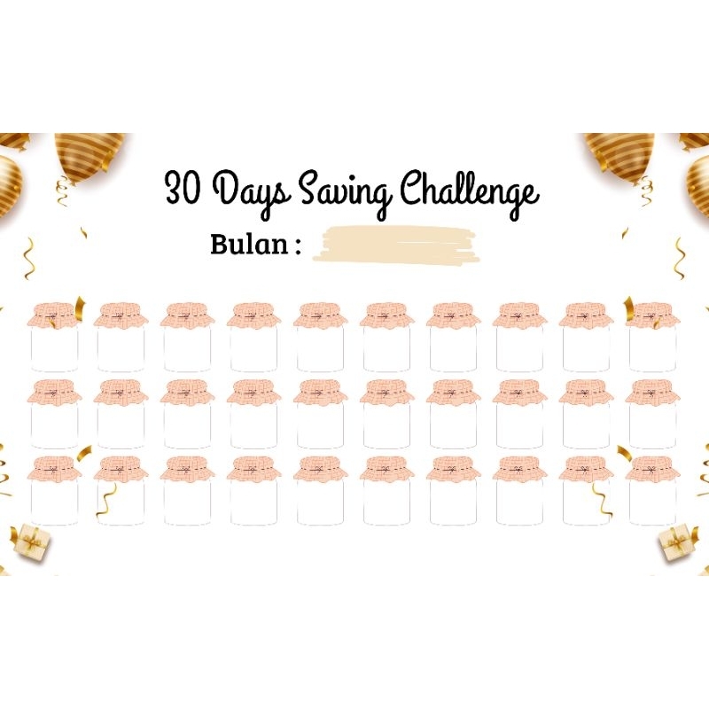 

[ISI 5 LBR] AMPLOP CHALLENGE 30 HARI