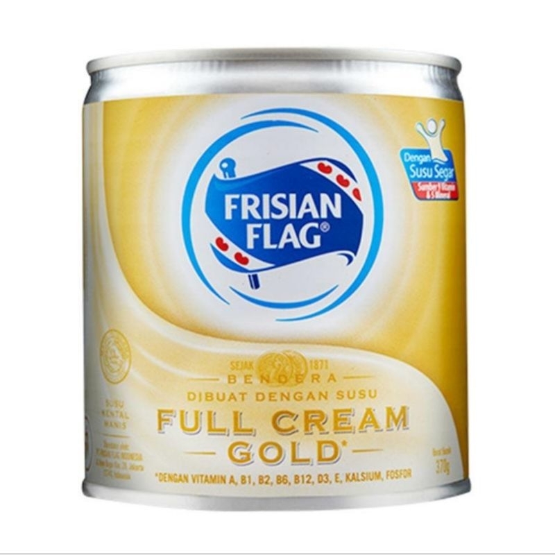 

Frisian Flag Gold Susu Kental Manis Kaleng 370g