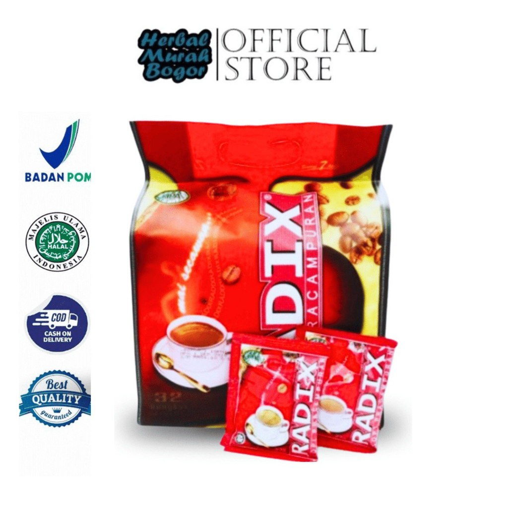 

Kopi Radix Hpa Original isi 32 sachet Malaysia