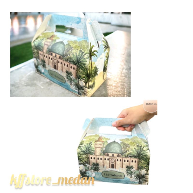

Gable Box Al Aqsa 22x11x11cm (per pcs)