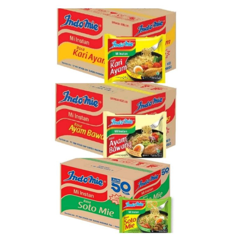 

Indomie kuah 1dus isi 40 pics