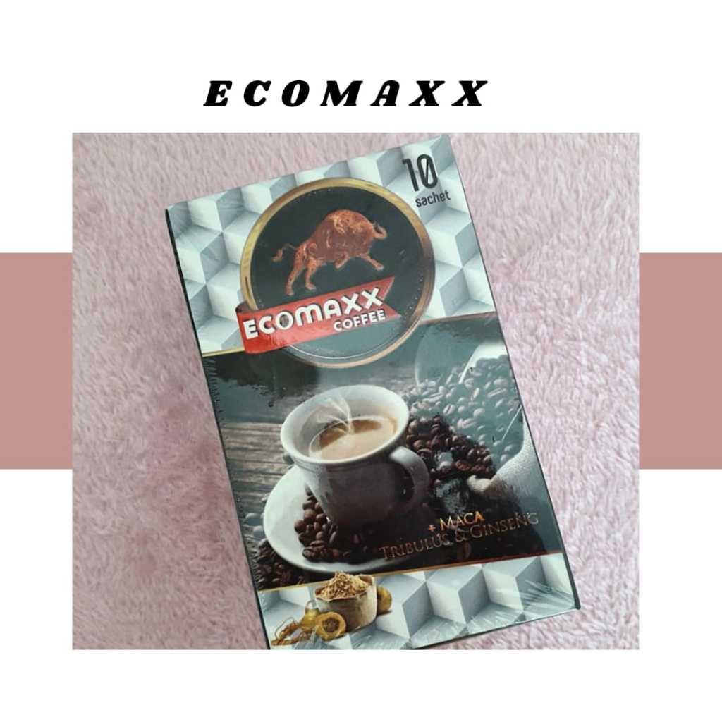 

KOPI BUBUK - COFFEE ECO MAXX - 1 BOX ISI 10 SACHET ORIGINAL