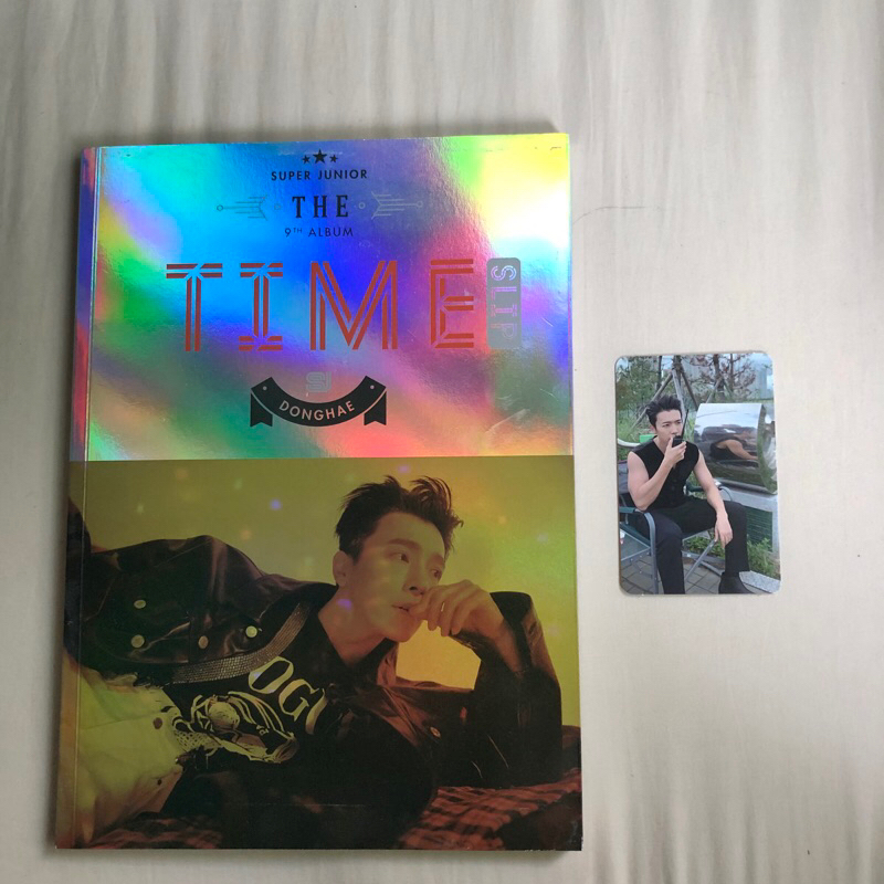 [READY] SUPER JUNIOR THE 9th ALBUM TIME SLIP UNSEALED (Donghae version)