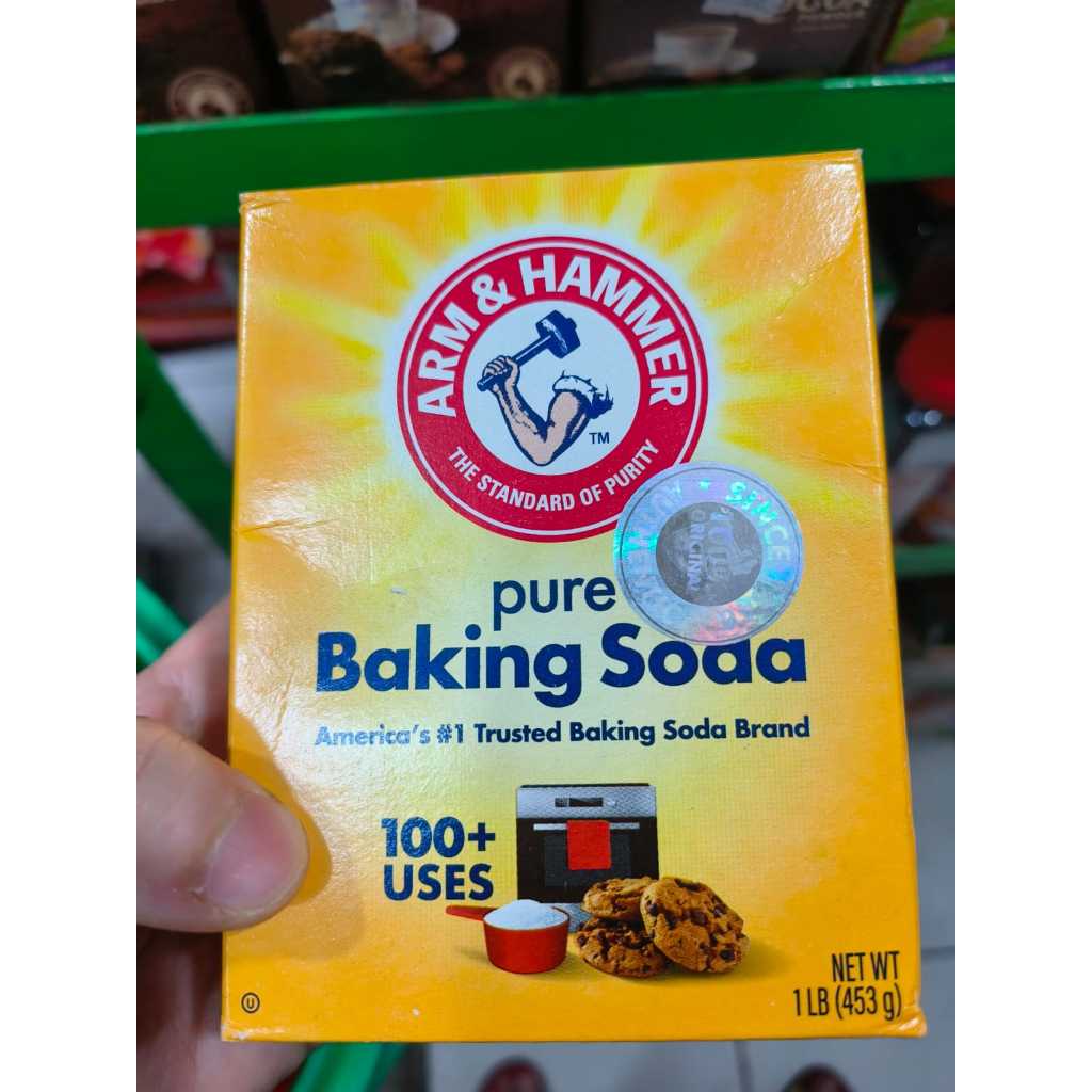 

Pure Baking Soda Arm&Hammer 453 gr