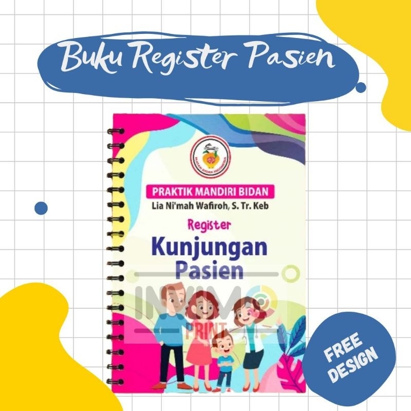 

BUKU REGISTER PASIEN/ BUKU KUNJUNGAN PASIEN