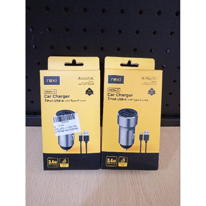 Car Charger Rexi GE34-C