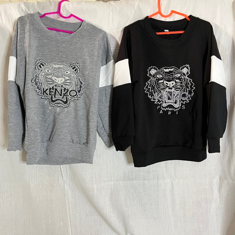 SWEATER ANAK COWOK CEWEK HITAM ABU SINGA