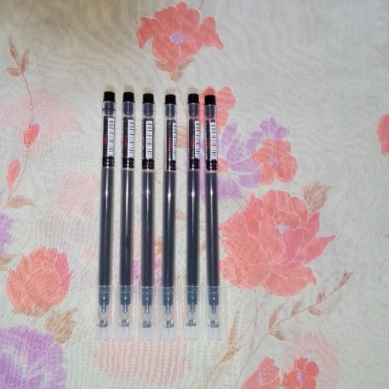 

[1 PCS] PROMO PULPEN GEL HITAM 0.5-PULPEN GEL