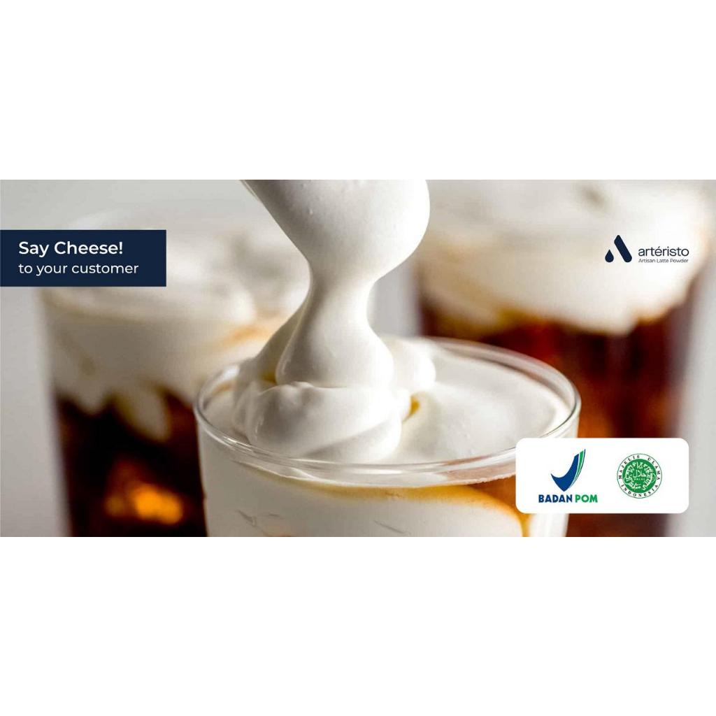 

IO ARTERISTO BUTTER CREAM PREMIUM TOPPING POWDER DRINK GR - TANPA GULA PASIR - Topping Minuman