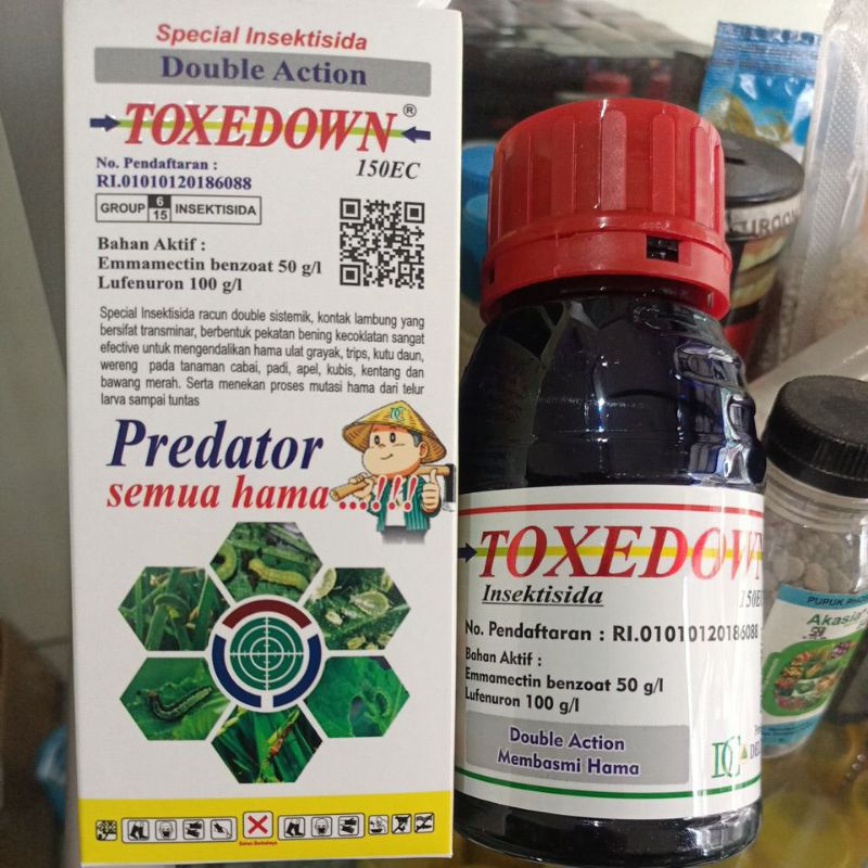 TOXEDOWN 250ML - insektisida toxedown kemasan 250ml - Predator semua hama