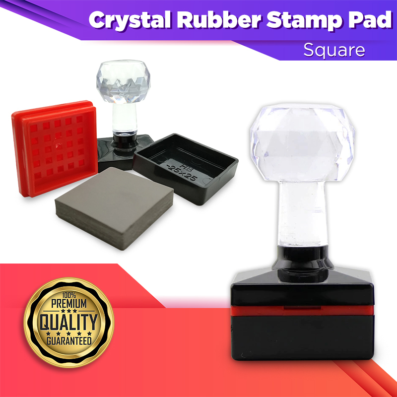 

Bantalan Stempel Karet Kristal Fotosensitif Persegi dan Kotak untuk Stempel Sekolah / Perusahaan - kosong