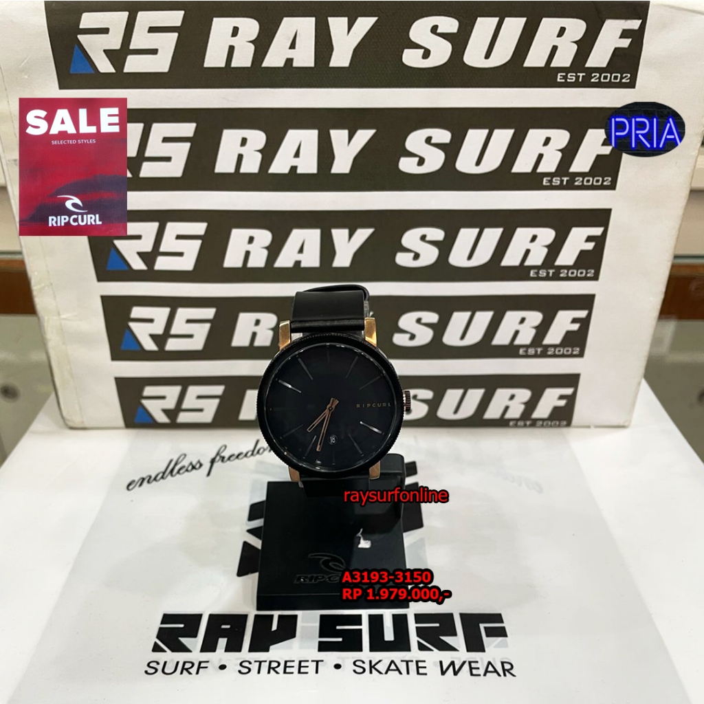 RAYSURF RIP CURL JAM TANGAN PRIA A3193-3150 ORIGINAL