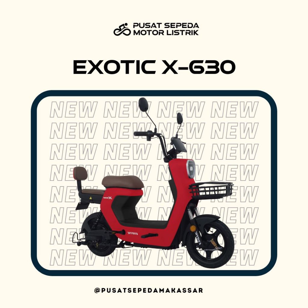 SEPEDA LISTRIK EXOTIC X630