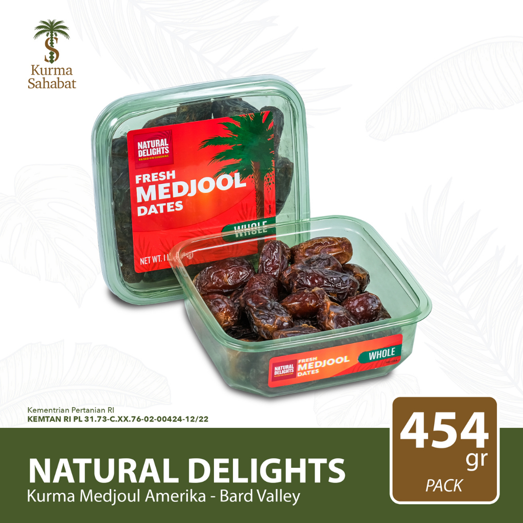 

Kurma Medjoul Natural Delights 454Gr USA