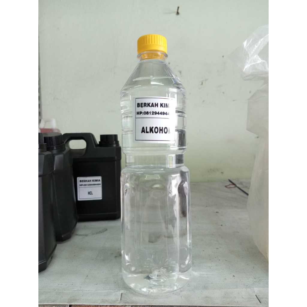 Alkohol Teknis 96% / Etanol / Ethyl Alcohol - 1 liter