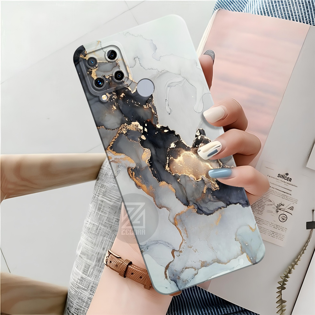 Case Hp Realme C15 - Fashion Case Abstrak - Softcase Realme C15 Terbaru - Casing Realme C15 - Kesing