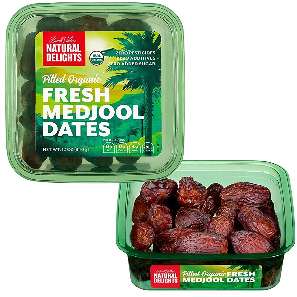 

Bard Valley Kurma Medjool Natural Delights USA Whole Premium Dates 1 pack 340 gr