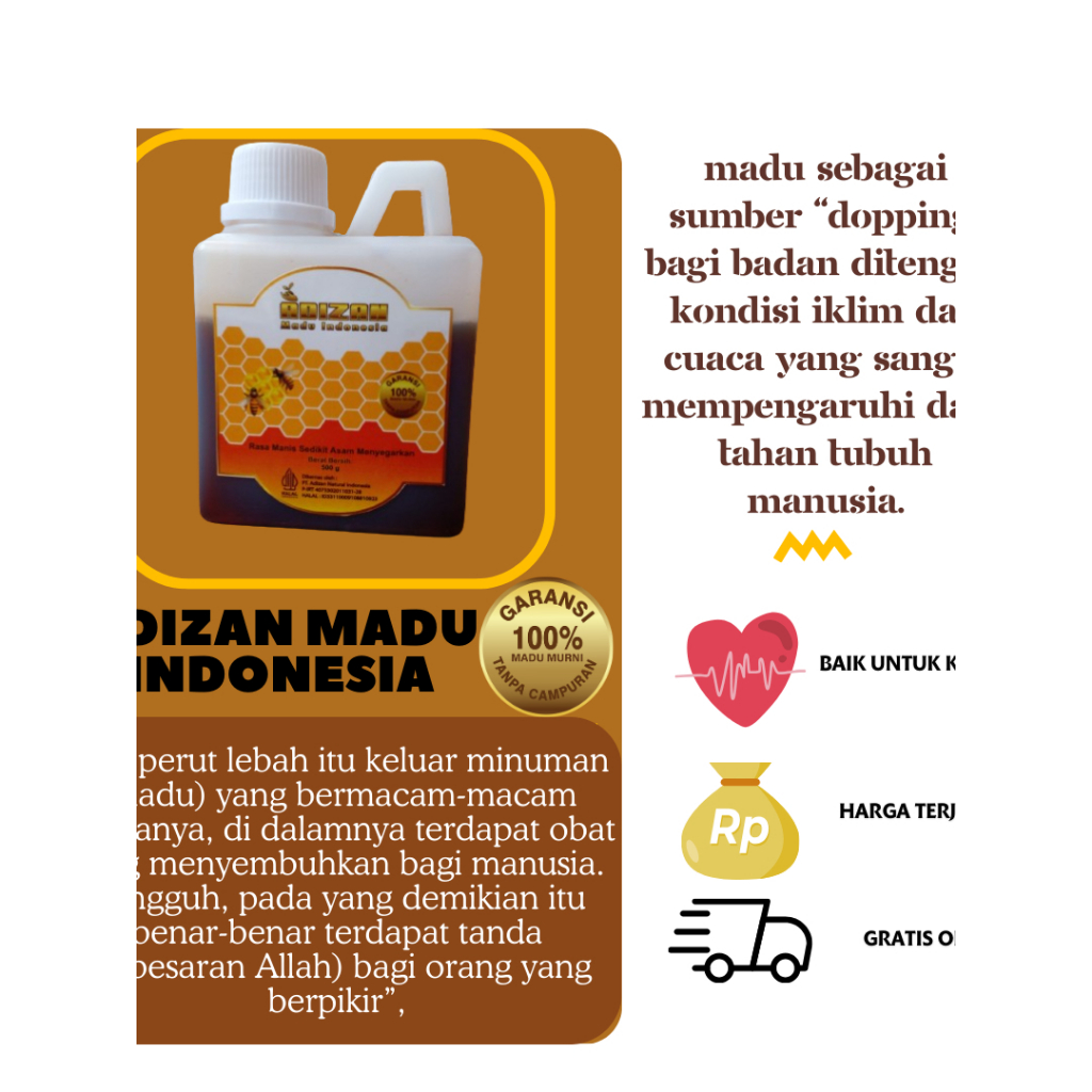 

Adizan Madu Indonesia