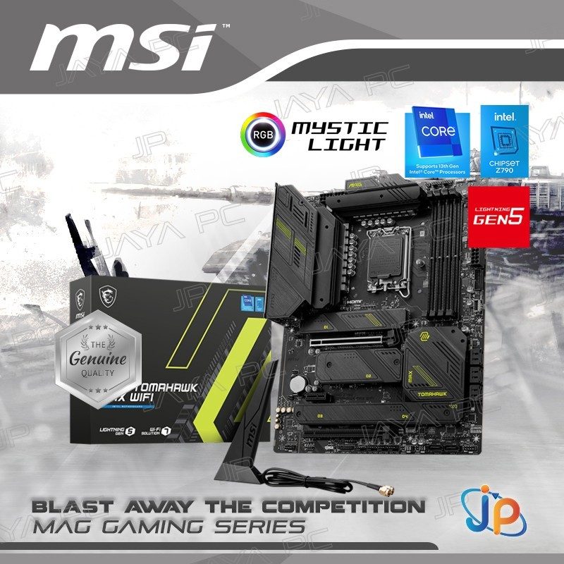 Motherboard MSI MAG Z790 TOMAHAWK MAX WIFI (LGA1700, Z790, DDR5, USB3.2, SATA3)