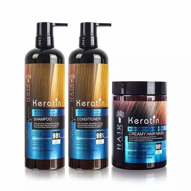 HAIR Pearly Wire Drawing Treatment Keratin Nutrition Moisturizing & Smooth Recommended by Profession