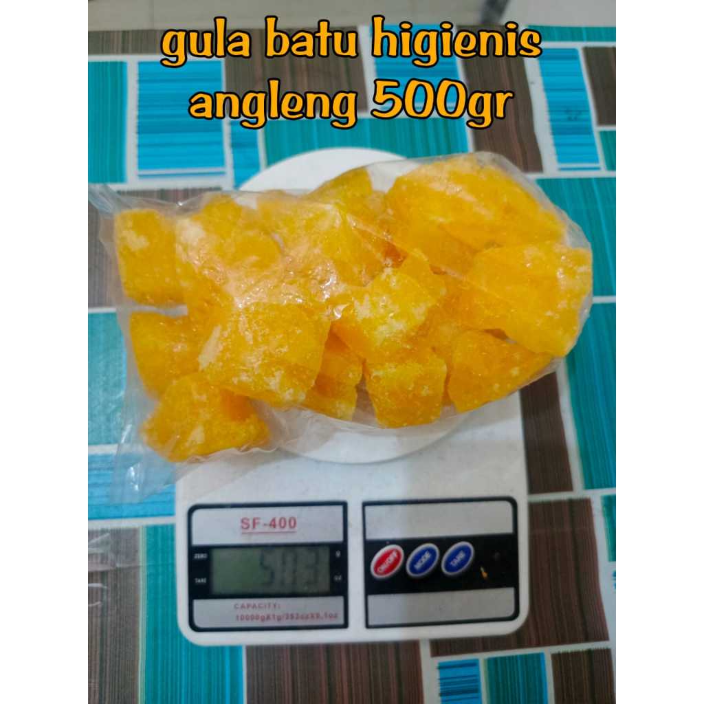 

Gula batu kuning organik angleng 500gr khas favorit terkenal