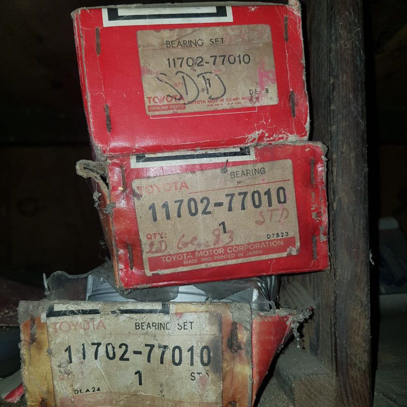 Metal Duduk ORI Toyota, 2D, Buaya, DA - STD
