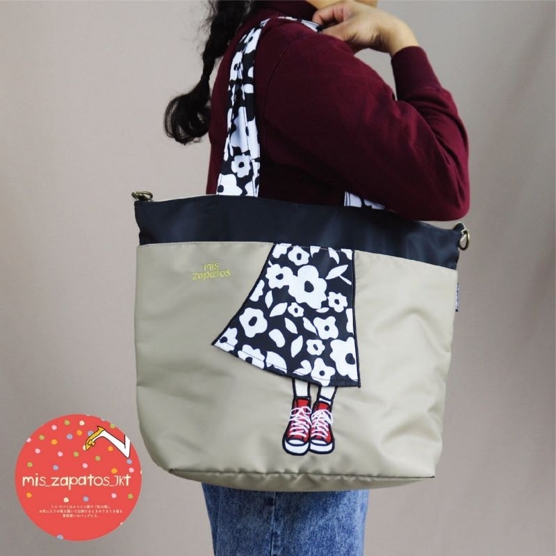 Tas Mis Zapatos B-7348 tote bag original Japan tas wanita terbaru
