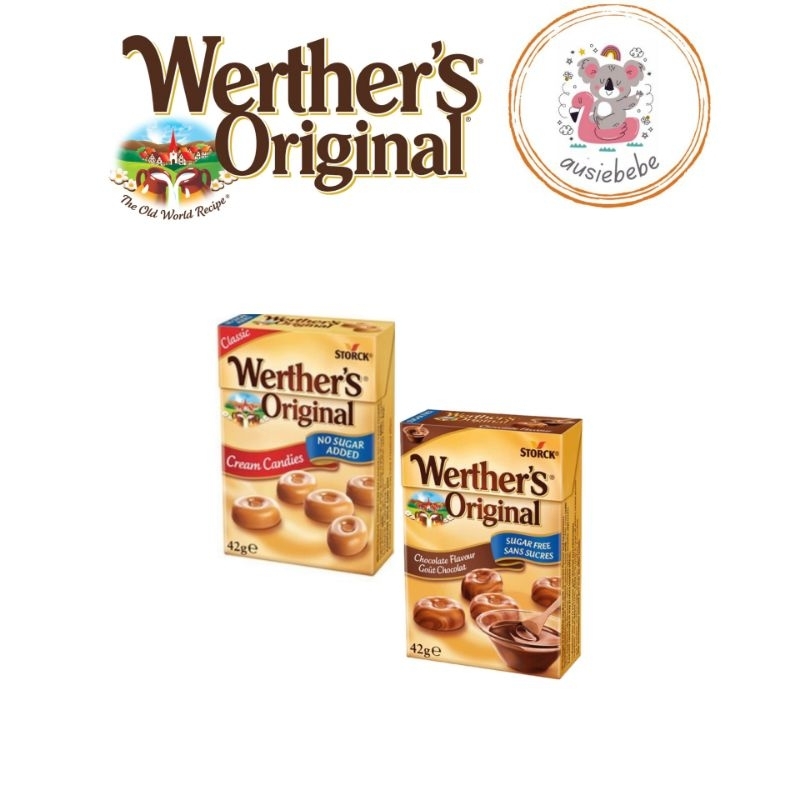 

WERTHER'S ORIGINAL CANDIES SUGAR FREE - 42G