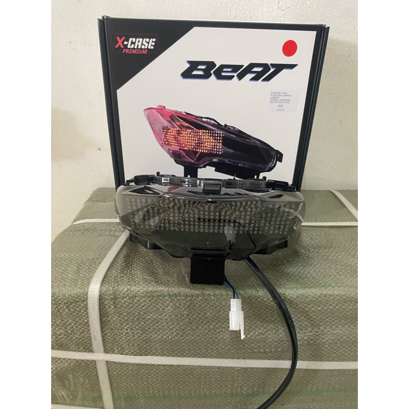 stop lamp beat 2020-2024 lampu stop beat beat street 2020-2024 warna merah full running