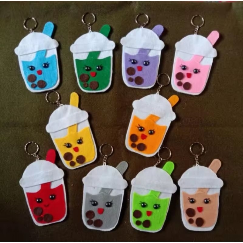 

amplop ganci boba flanel / amplop lebaran