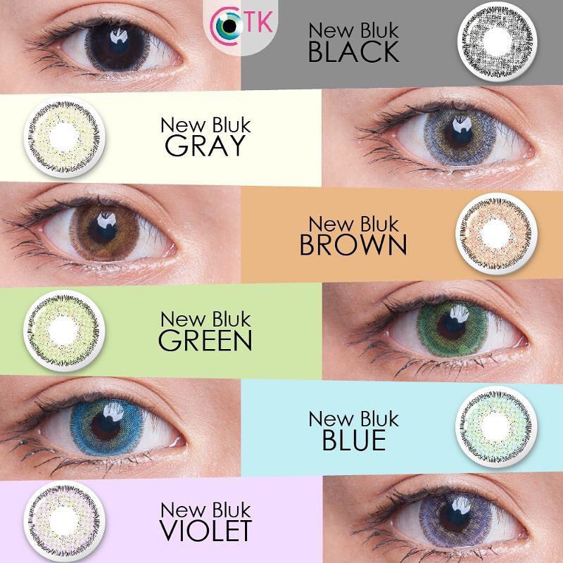Softlens Newbluk Normal Dia 15mm + Lenscase / Softlens CTK / Softlens Diameter 15mm