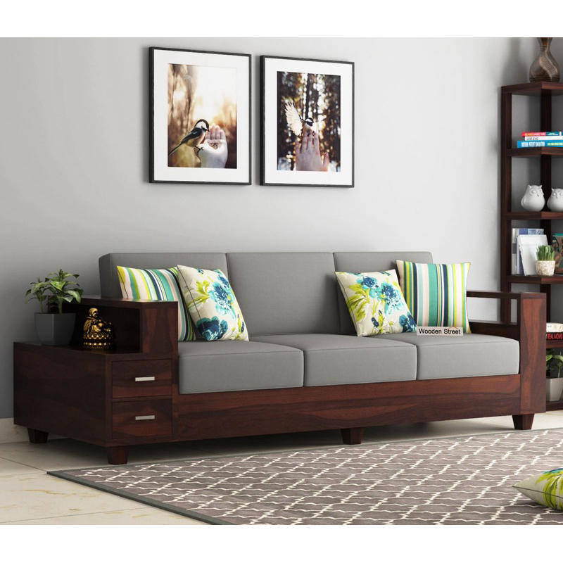 sofa tamu kayu jati sofa tamu minimalis laci sofa tamu jati