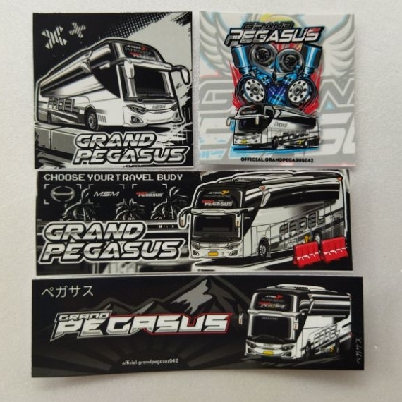 

Stiker Granvegasus anti air isi 4 pcs