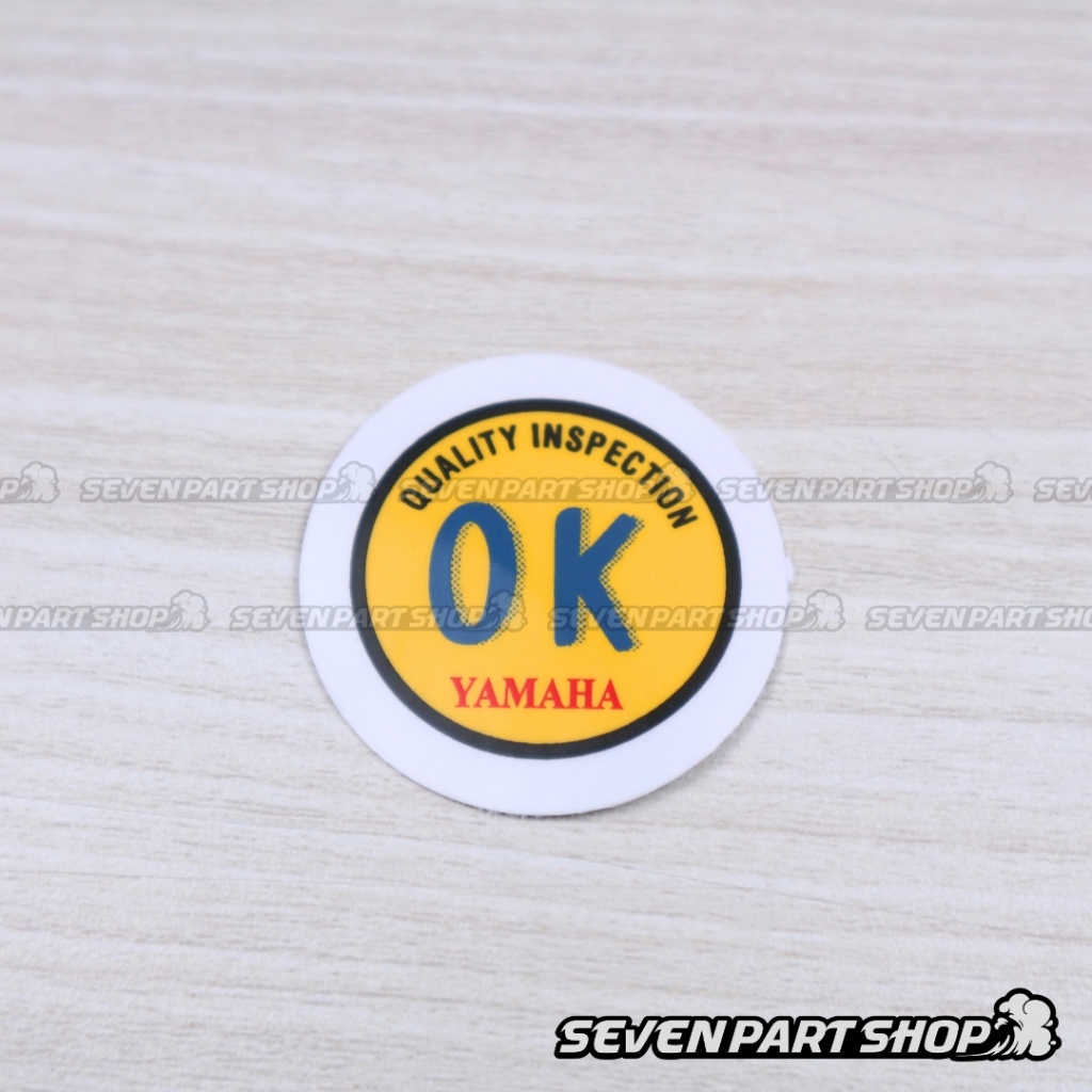 

STICKER LOGO OK QUALITY CONTROL YAMAHA