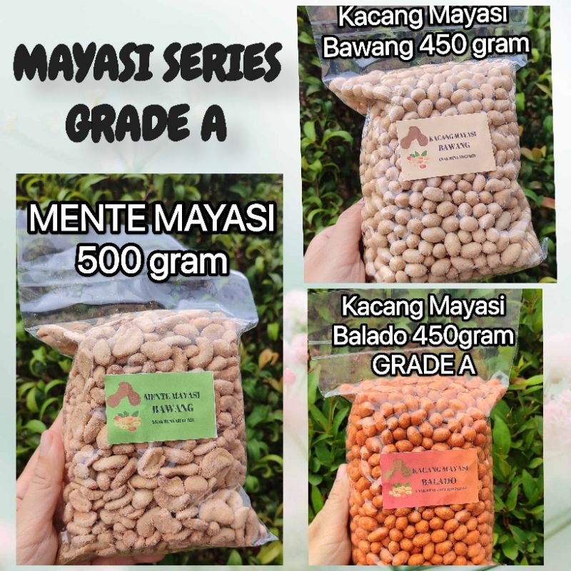 

Mente mayasi Kacang Mayasi bawang, pedas ED Des 2026