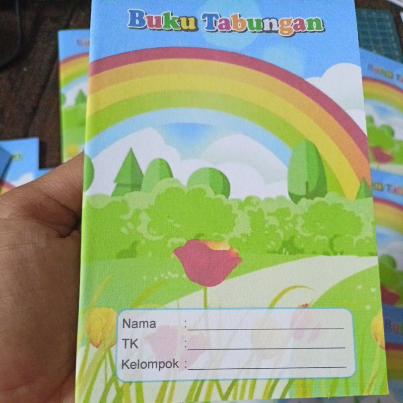 

buku tabungan TK paud RA KB