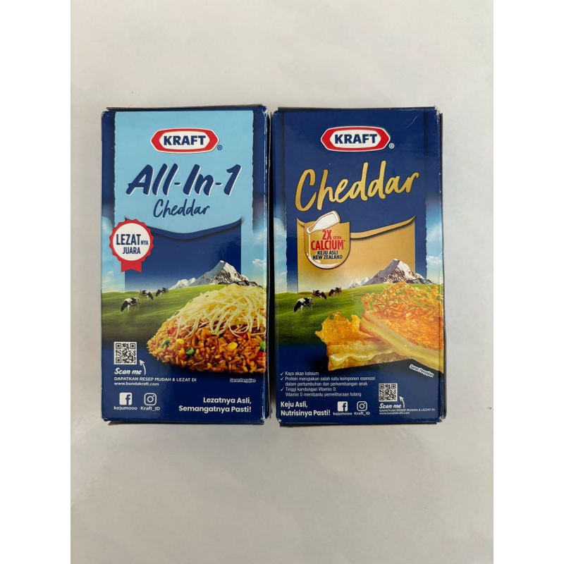 

Keju Kraft Cheddar 150g