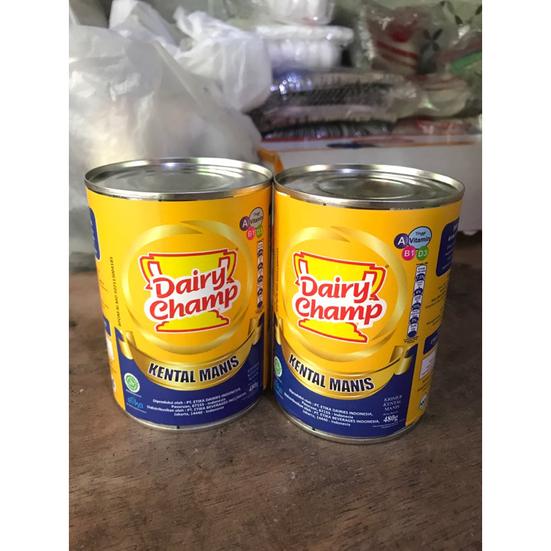 

Susu Kental manis Dairy Champ