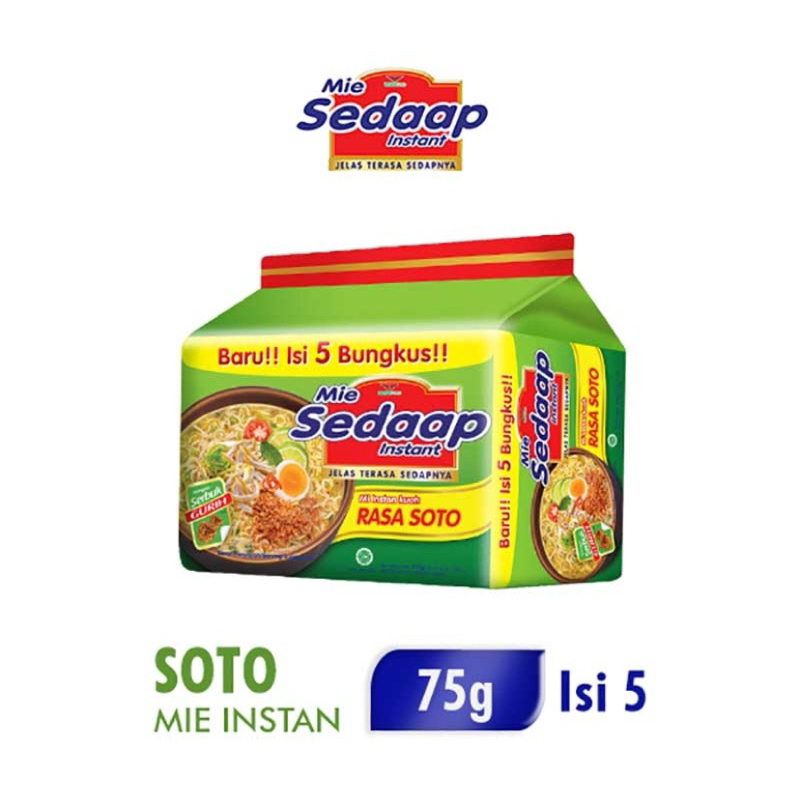 

MIE SEDAP SOTO ISI 5