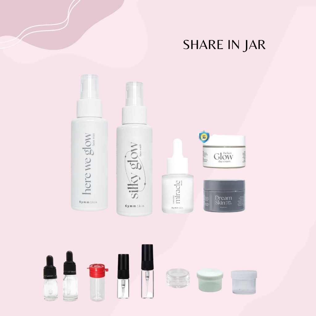 Share In Jar KYMM SKIN Paket Lengkap Glowing