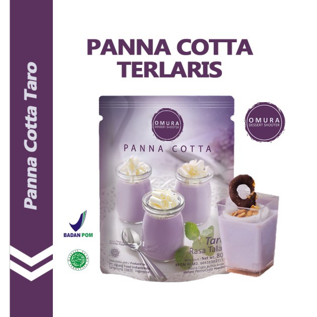 

Omura Panna Cotta - Taro 82gr Talas