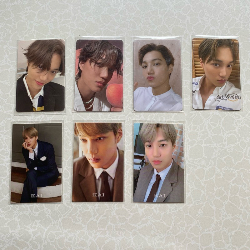Photocard Kai Exo Peaches Seasons Greetings SuperM Super One