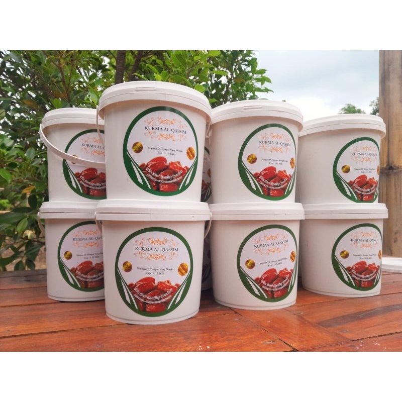 

KURMA EMBER AL QASYIM kurma kemasan ember murah