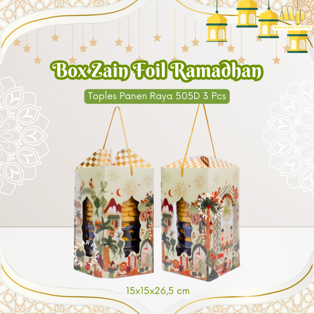 

Box Hampers Zain Foil Ramadhan @10 Pcs