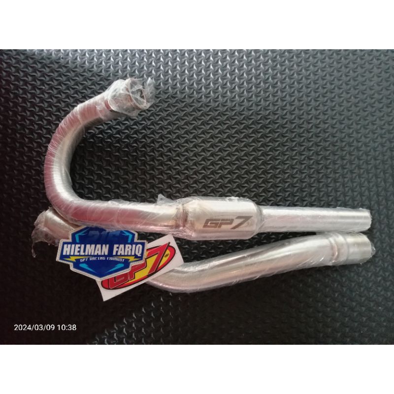 GP7 header pipa knalpot WR 155 std MAX 4.1 100% Original GP7